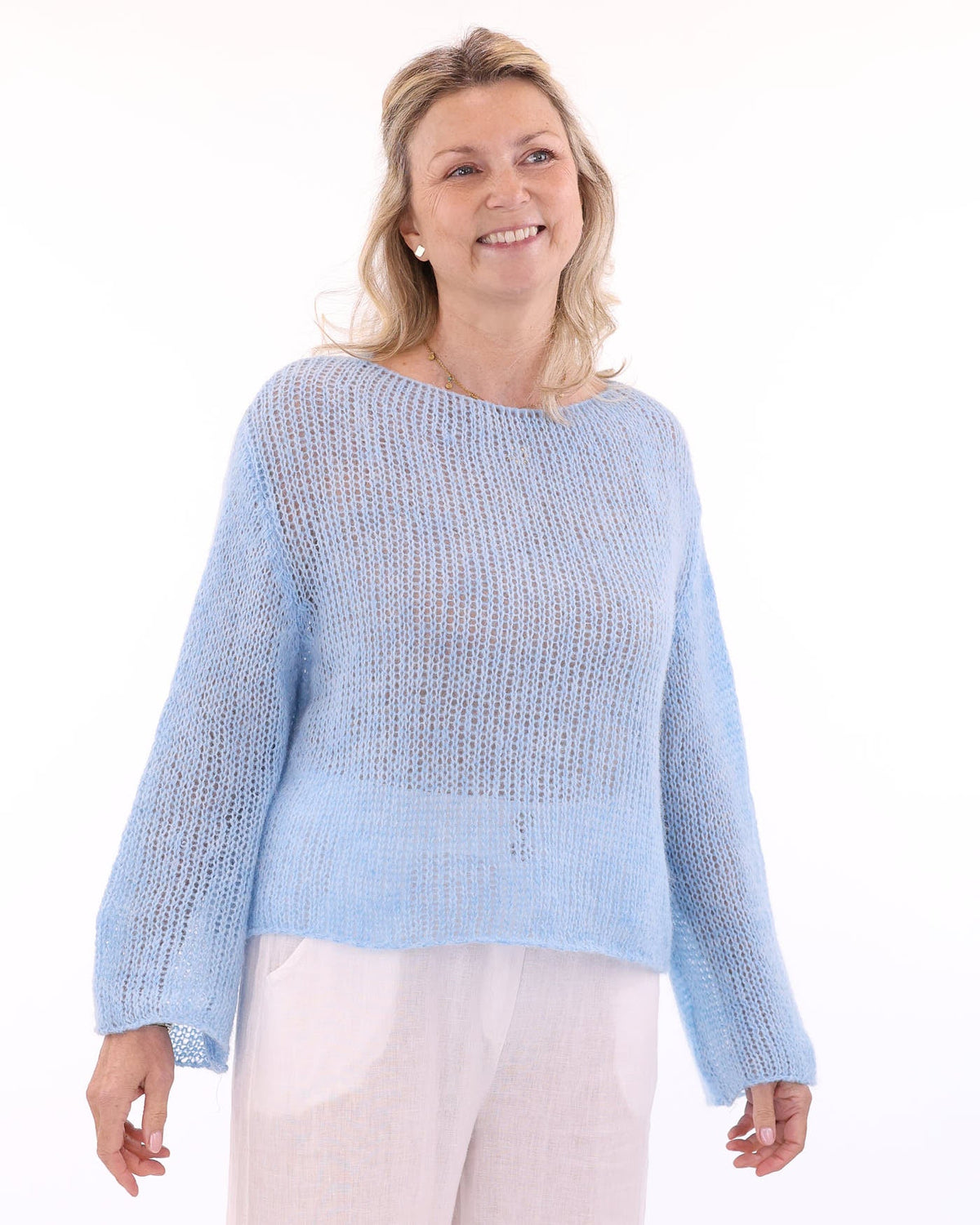 Alpaca Blend Fine Knit Jumper