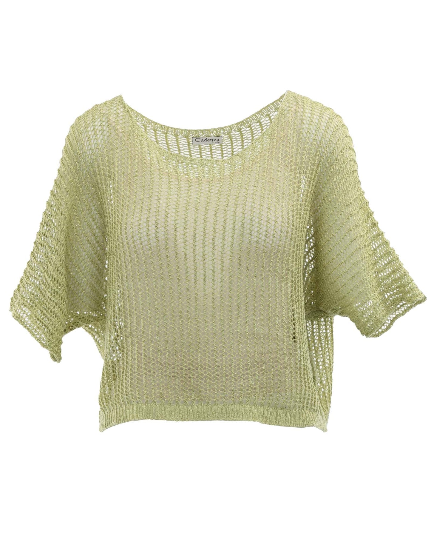 Cotton Blend Loose Knit Tunic
