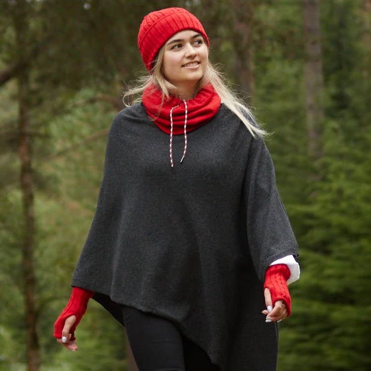 Merino Wool Cable Knit Hat