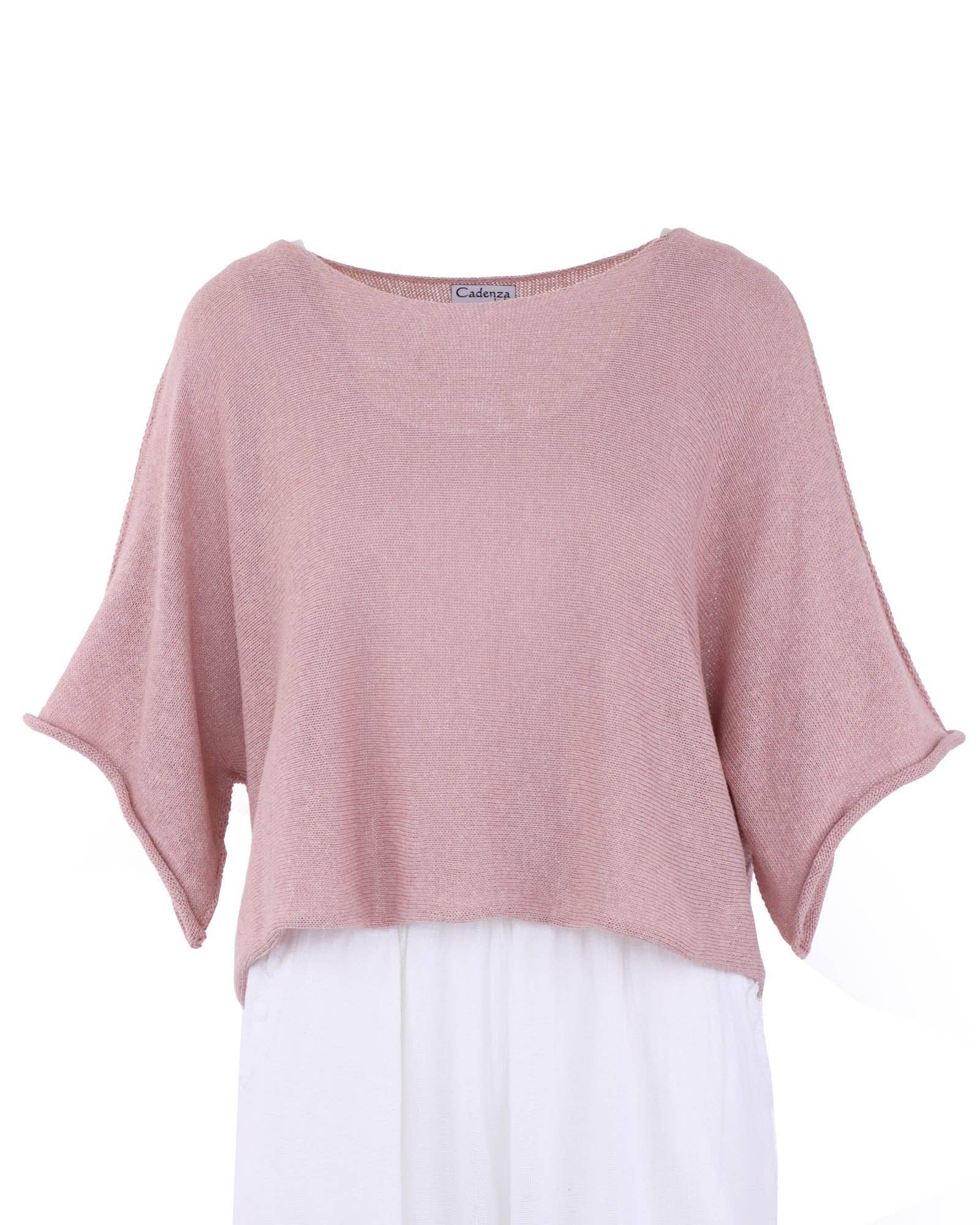 Cotton Blend Short Tunic Top