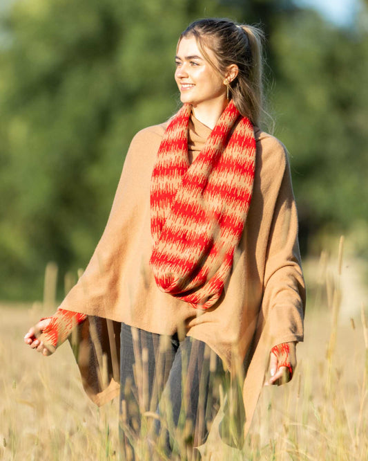 Cashmere Blend Wave Snood