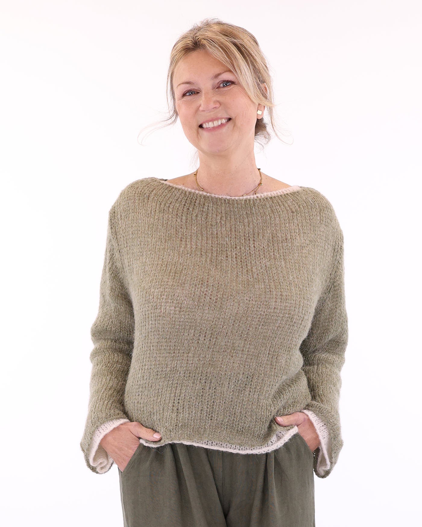 Alpaca Blend Fine Knit Jumper