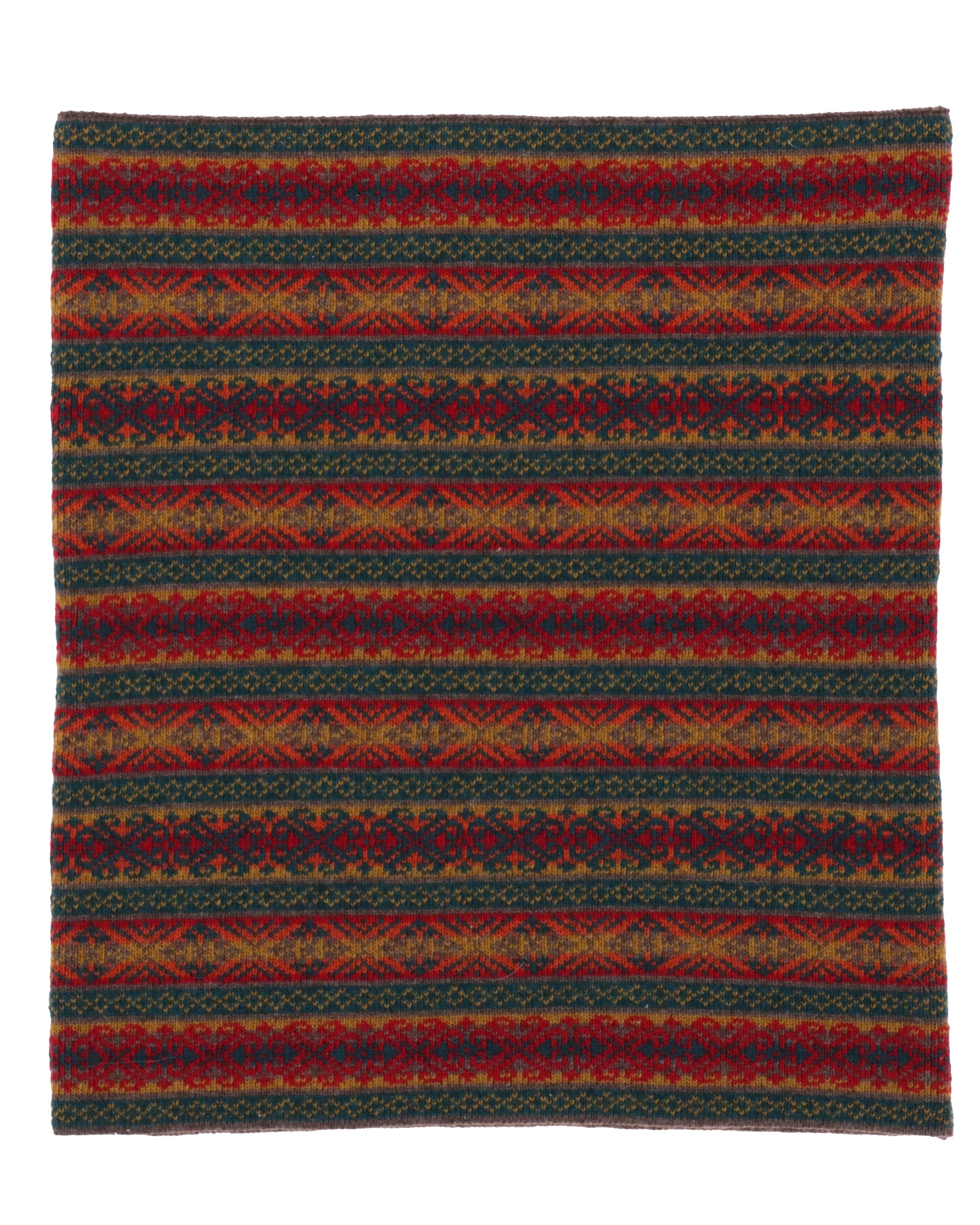 Cashmere Blend Fairisle Snood