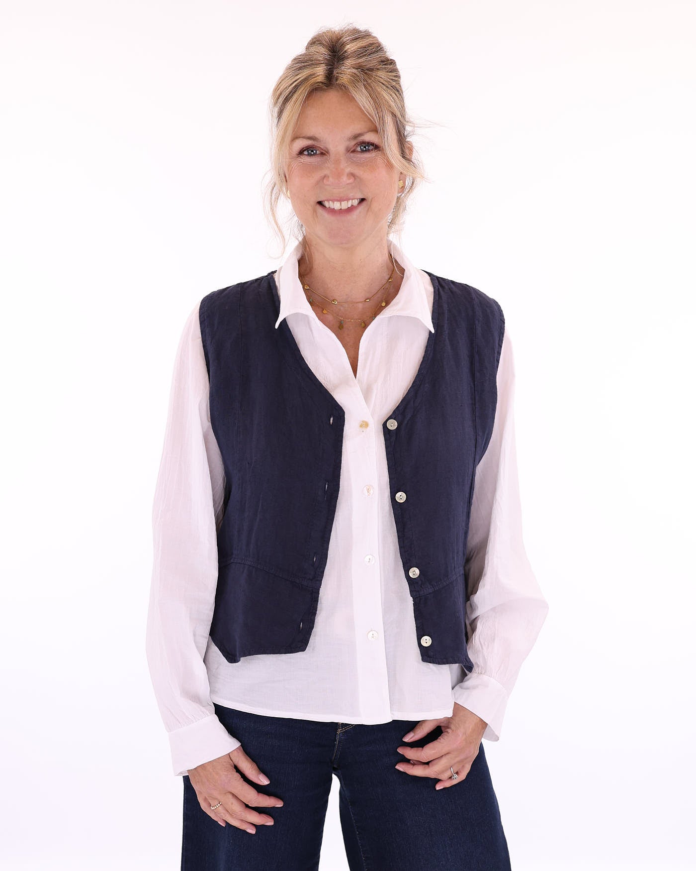 Linen Waistcoat