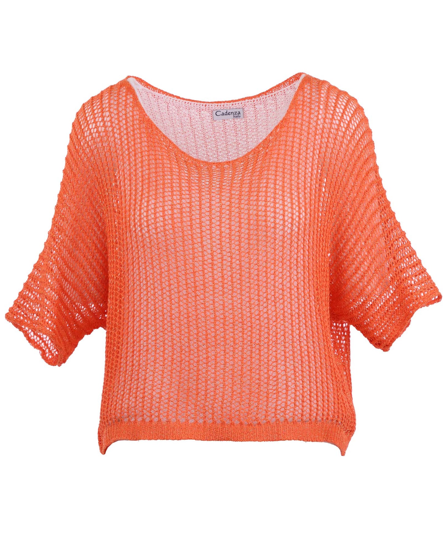 Cotton Blend Loose Knit Tunic