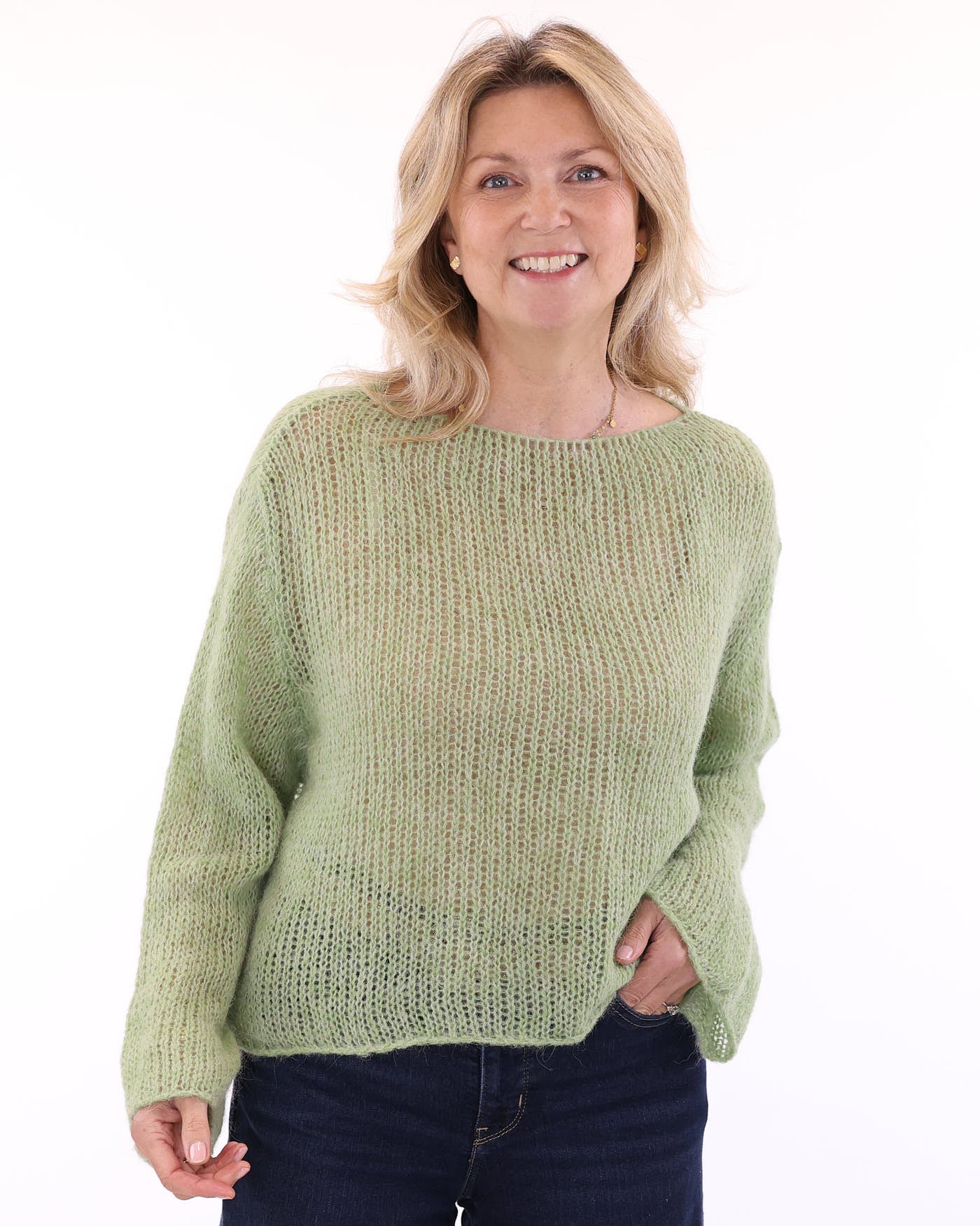 Alpaca Blend Fine Knit Jumper