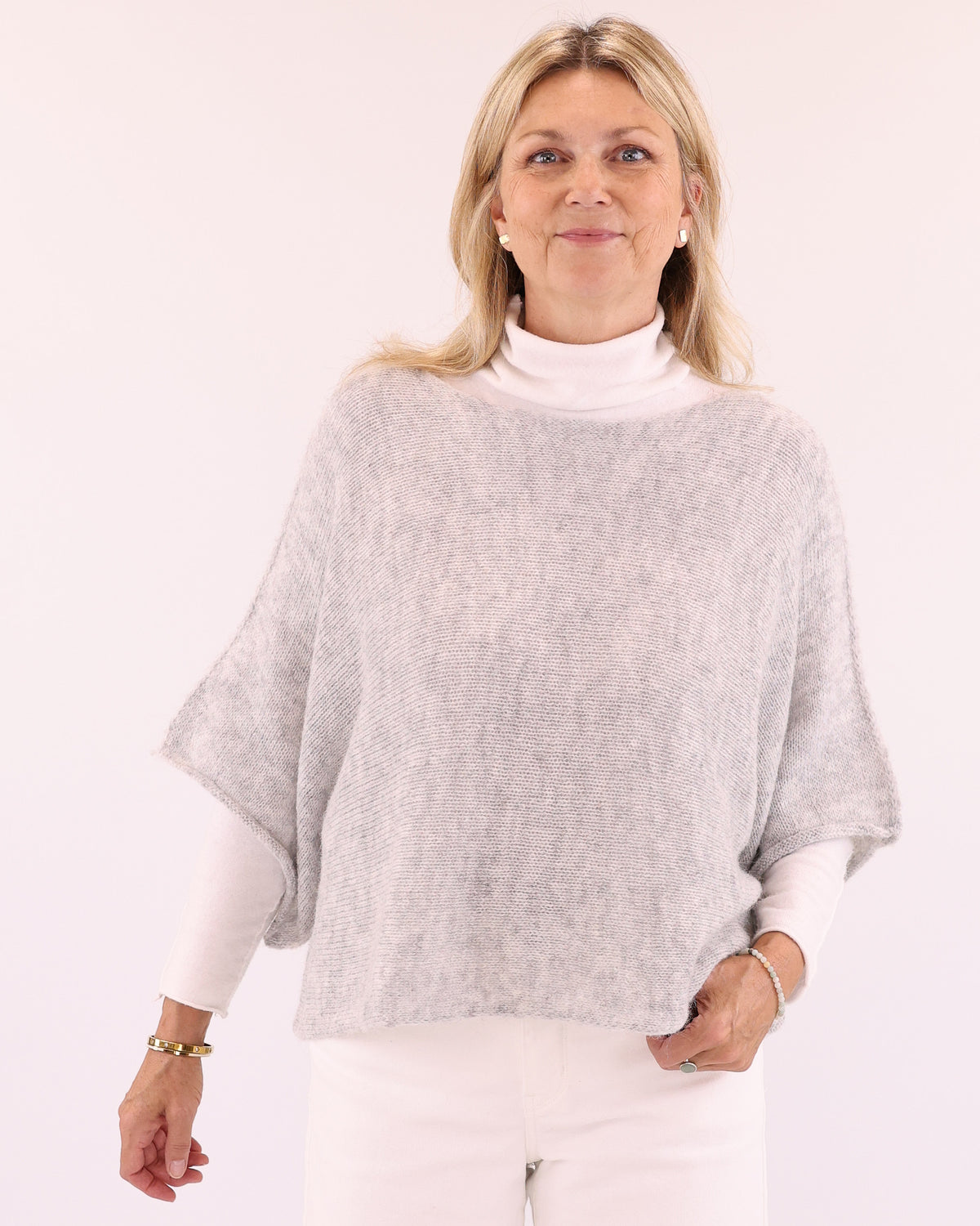 Alpaca Blend Short Tunic Top