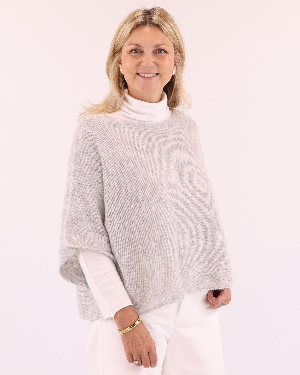 Alpaca Blend Short Tunic Top