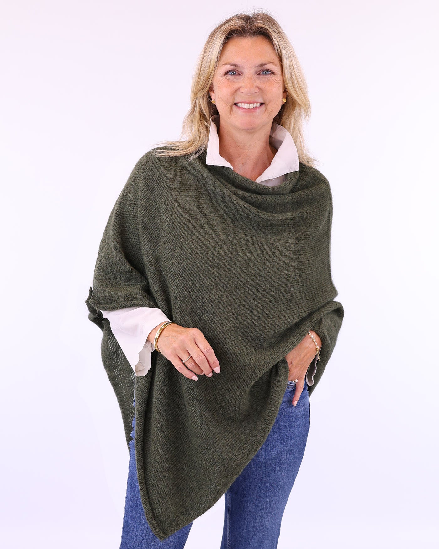 Alpaca Blend Poncho