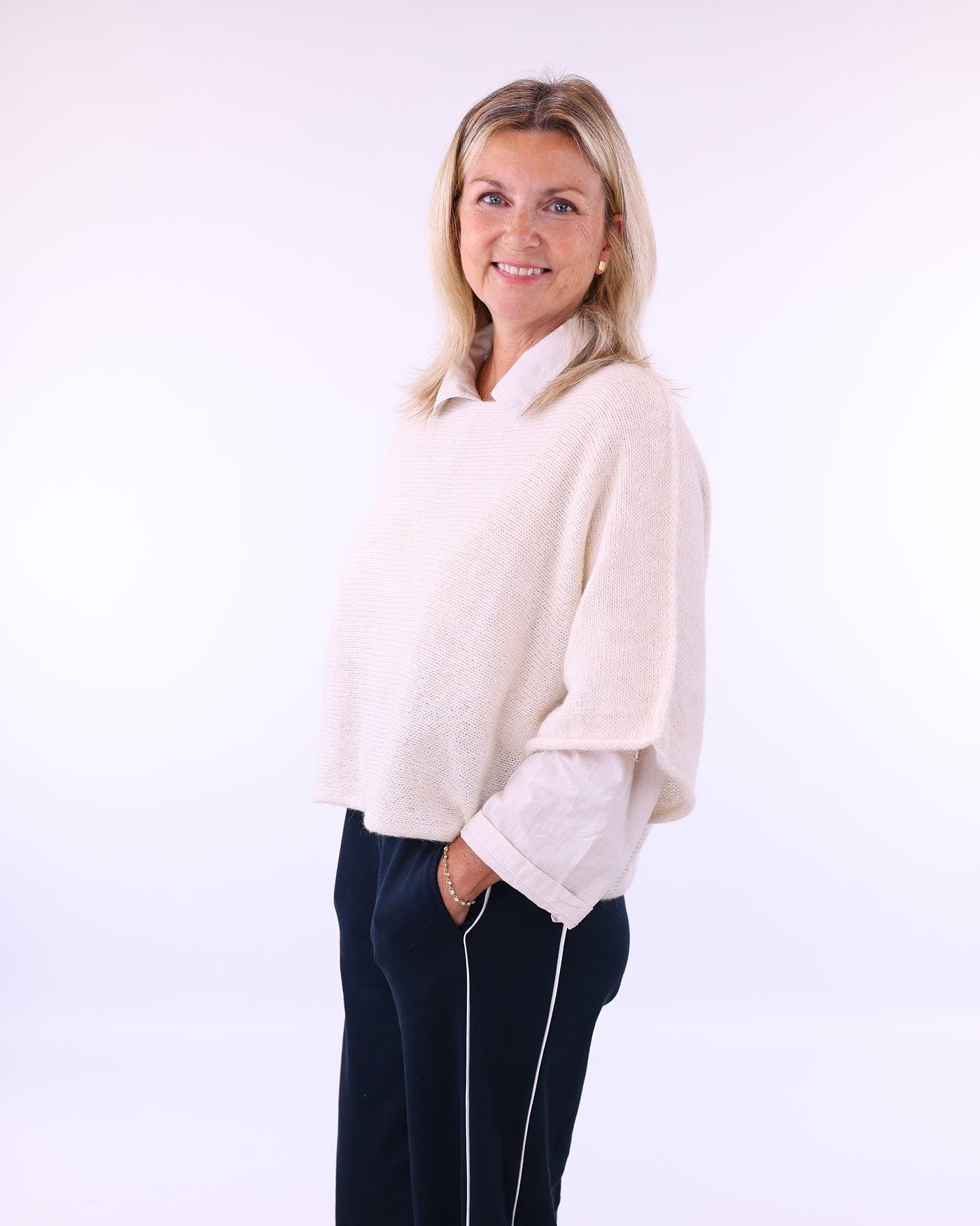 Alpaca Blend Short Tunic Top