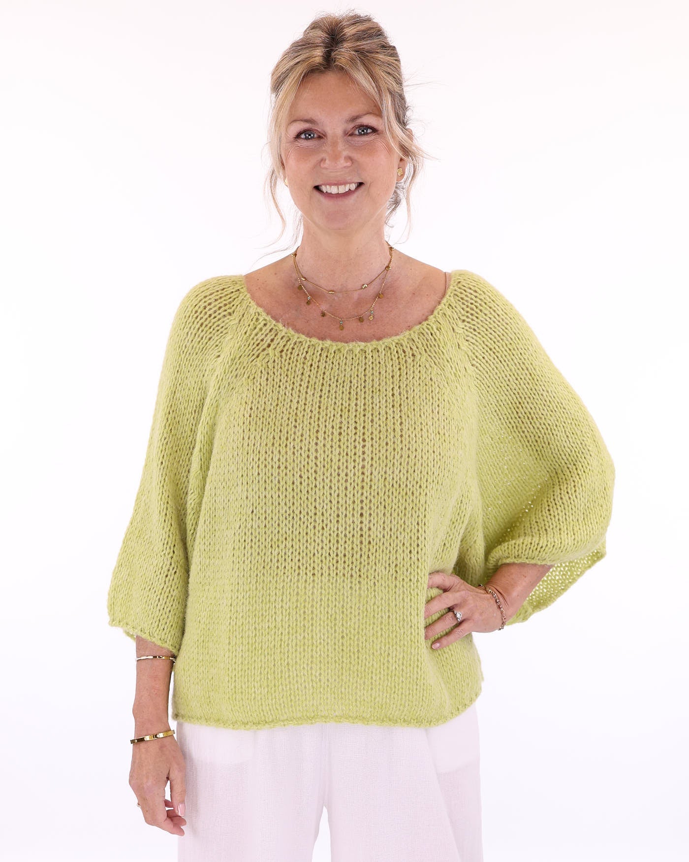 Alpaca Blend Swing Jumper