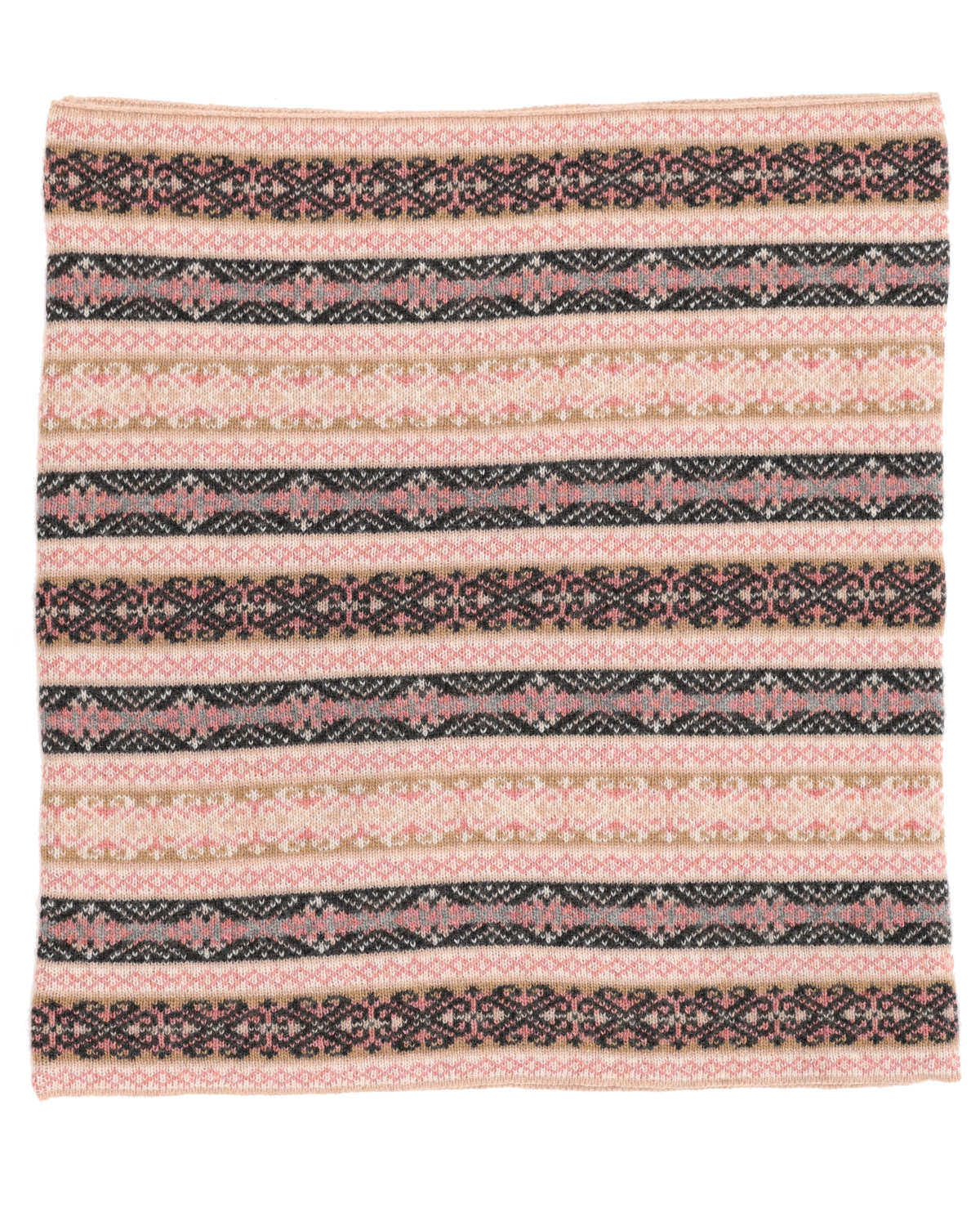 Cashmere Blend Fairisle Snood