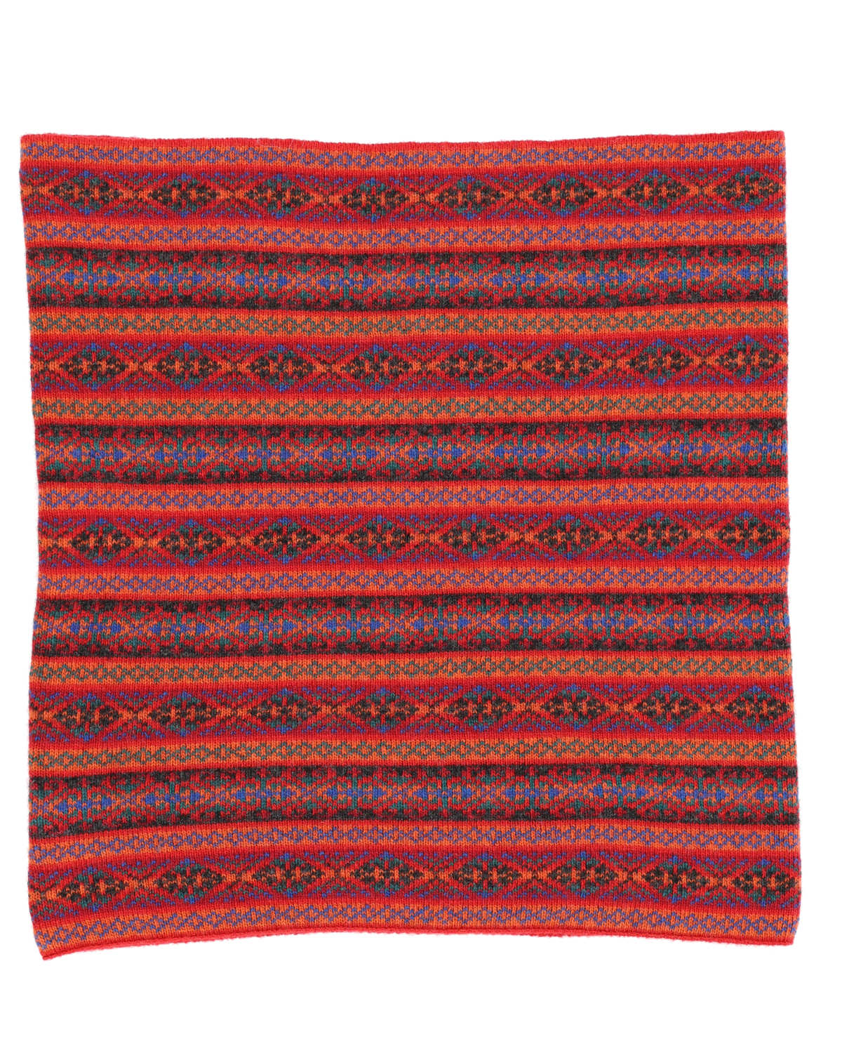 Cashmere Blend Fairisle Snood