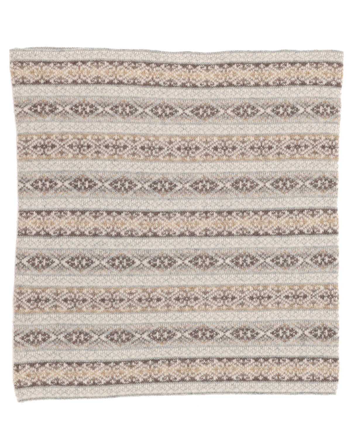 Cashmere Blend Fairisle Snood