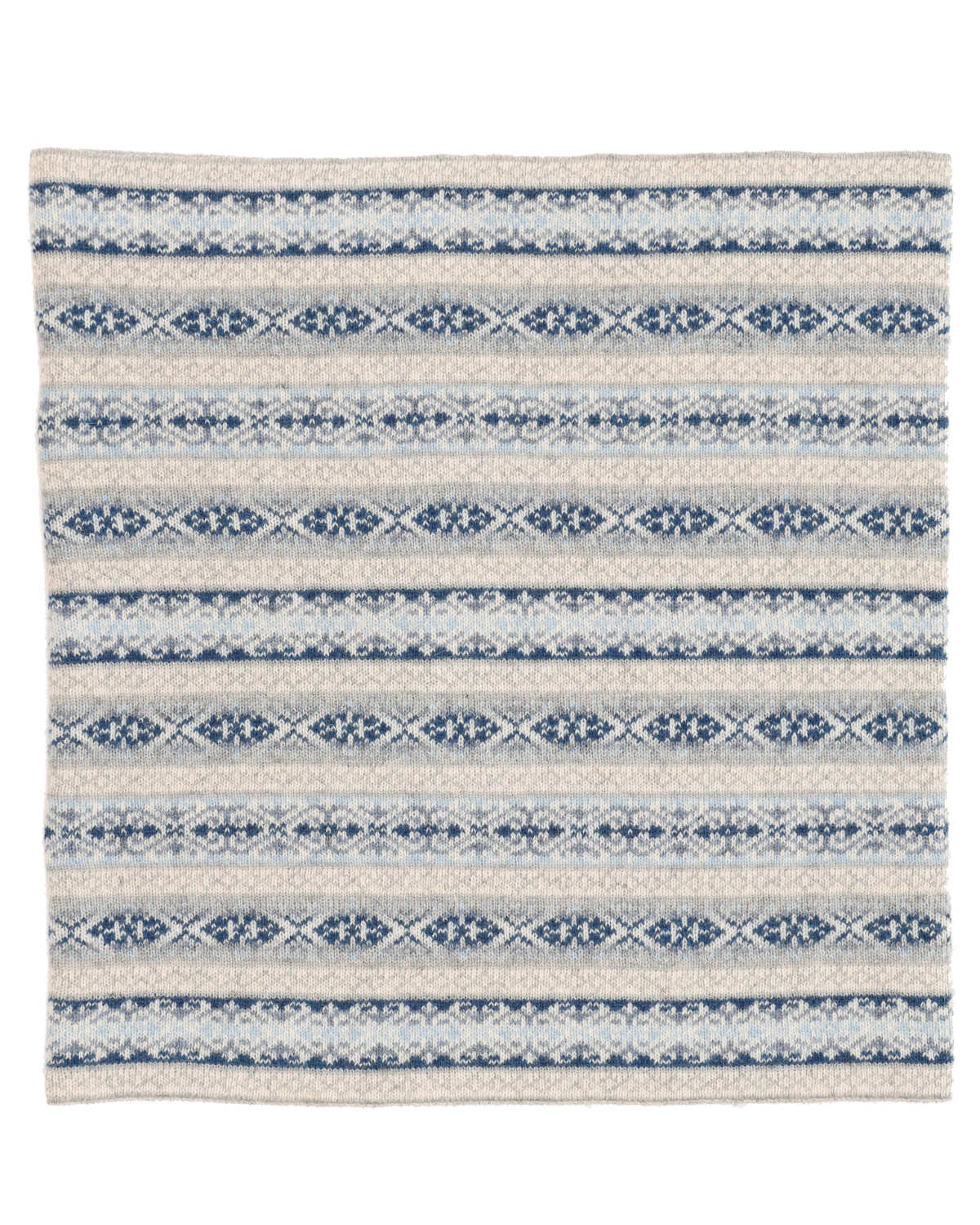 Cashmere Blend Fairisle Snood