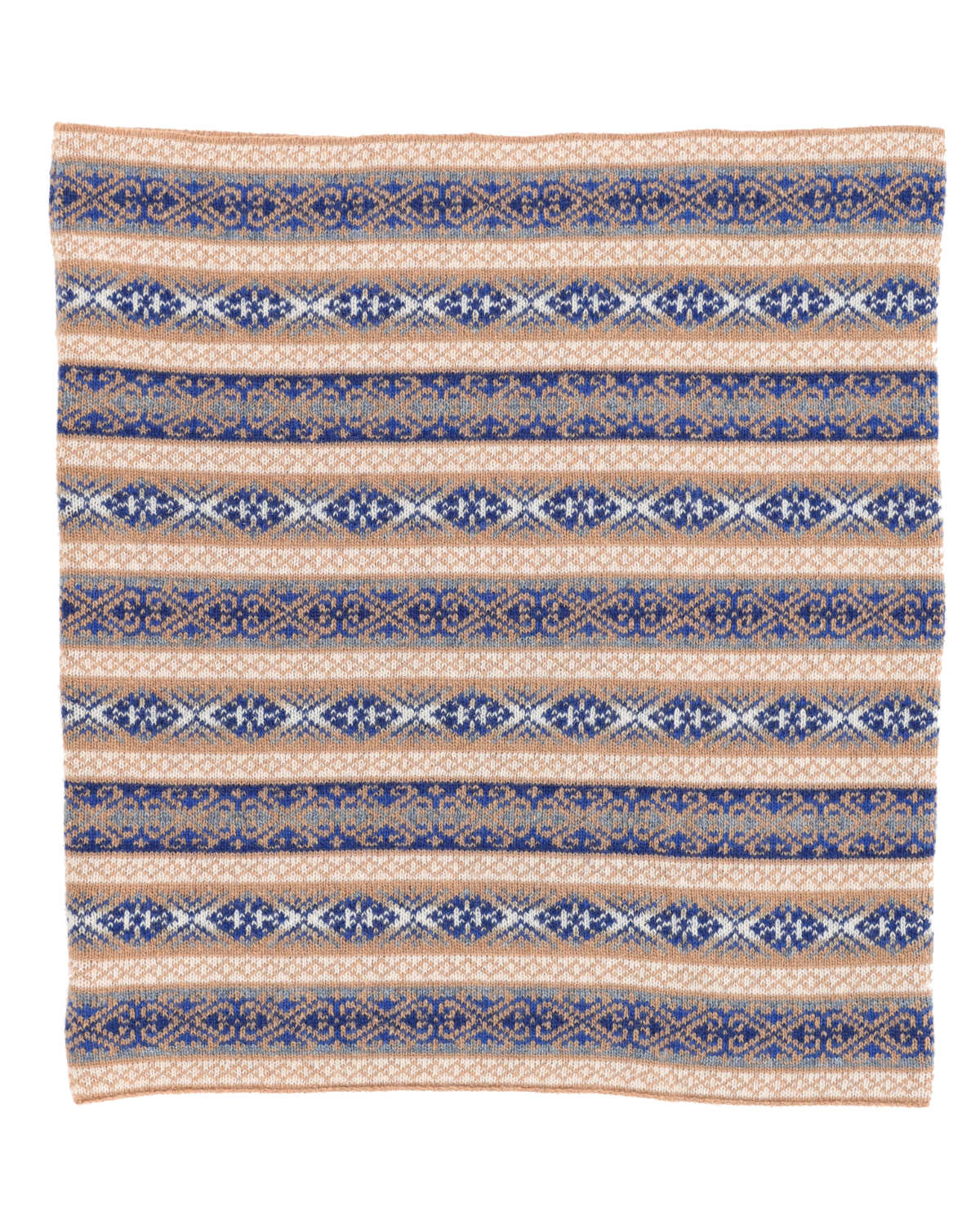 Cashmere Blend Fairisle Snood