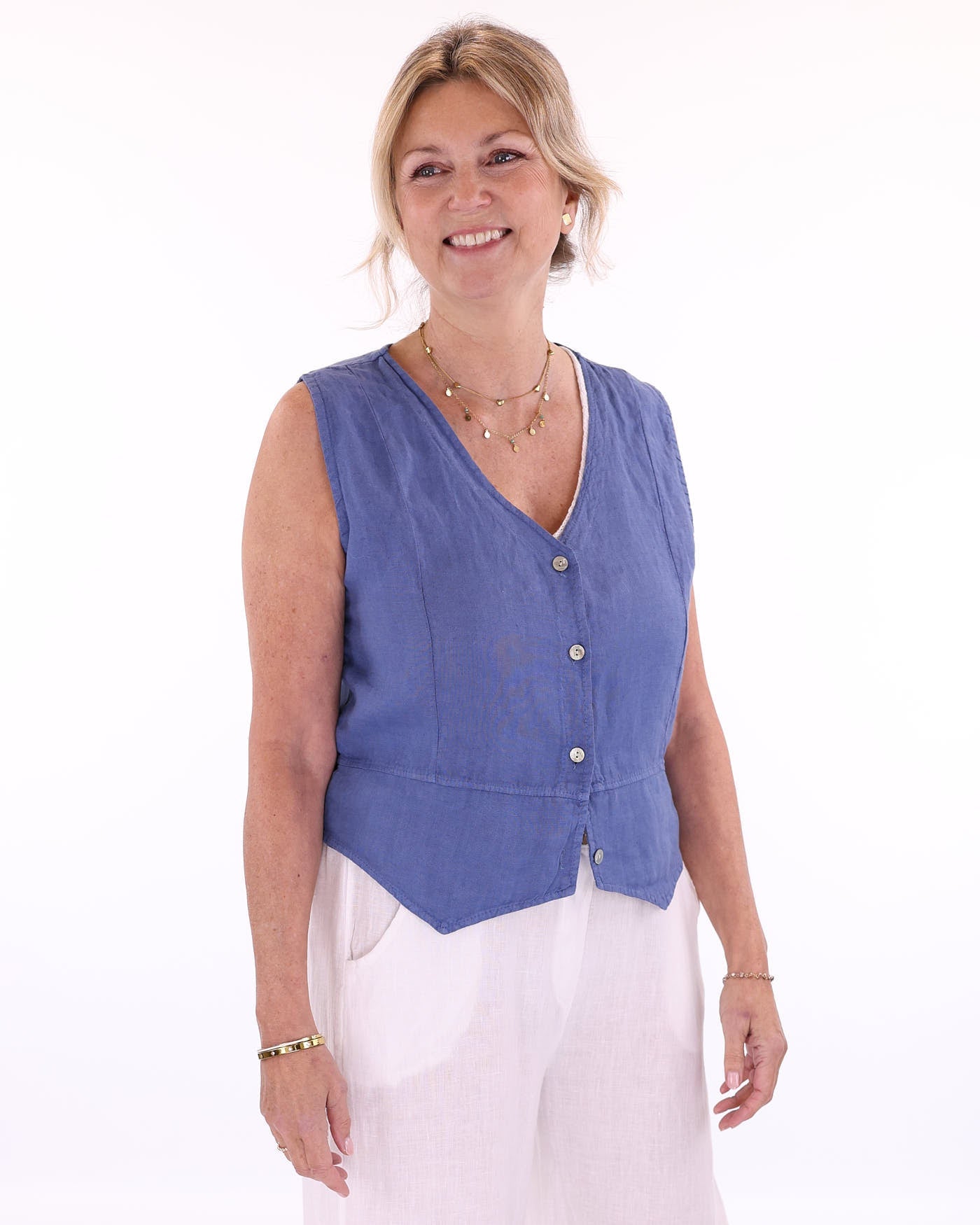Linen Waistcoat