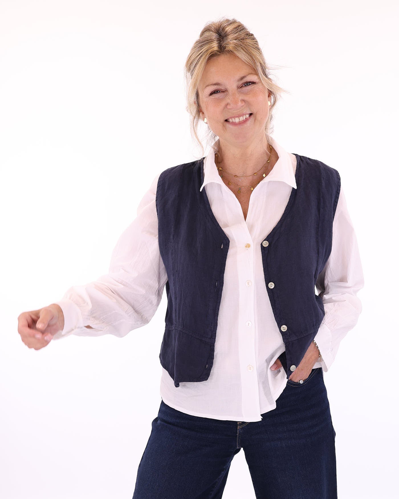 Linen Waistcoat