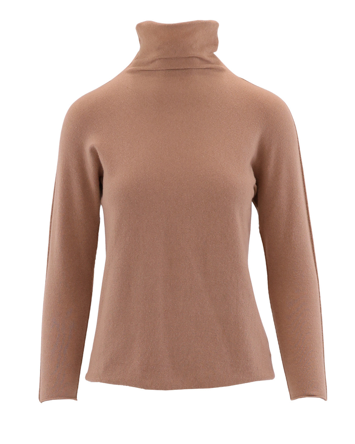 Viscose Blend High Neck Jumper