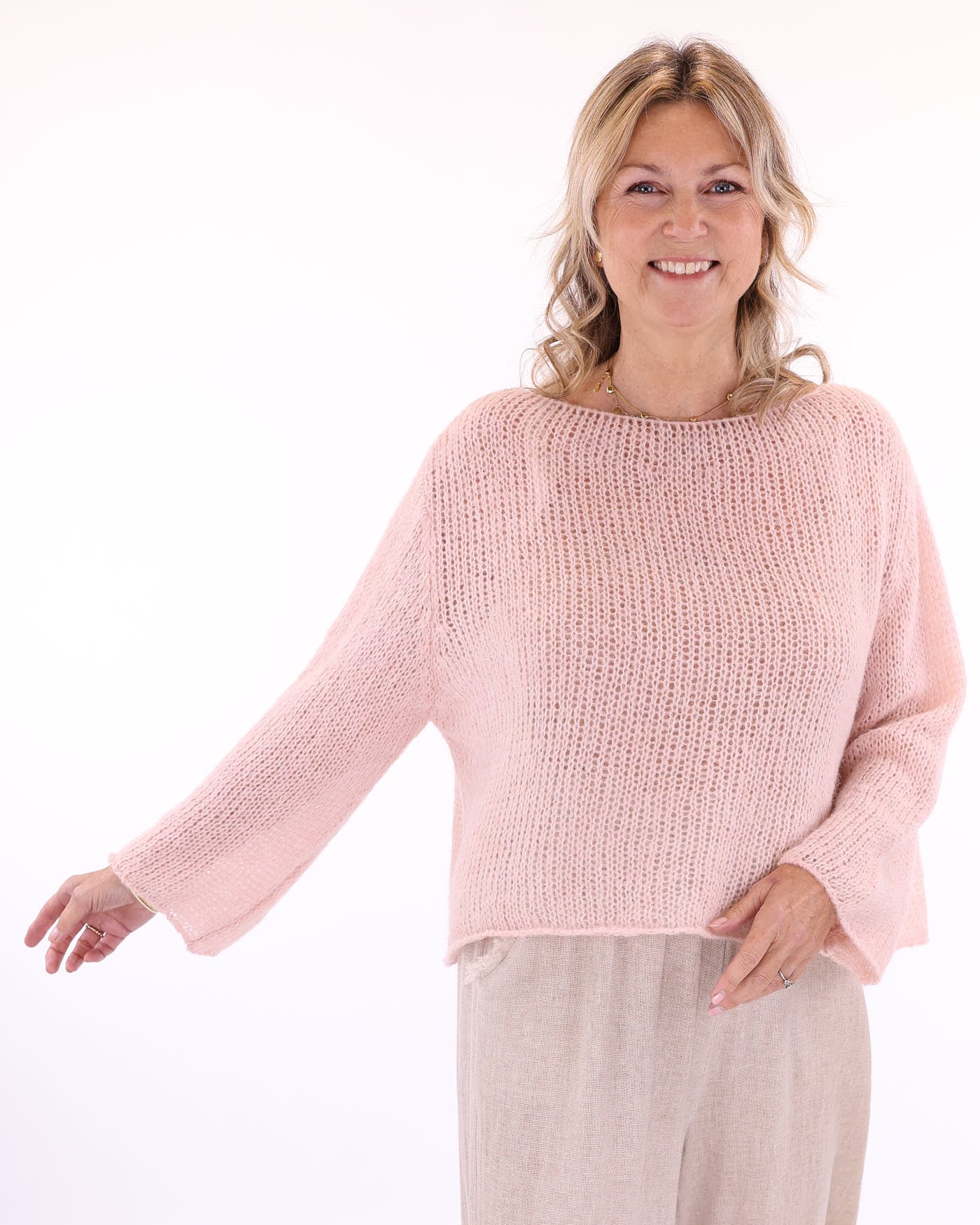 Alpaca Blend Fine Knit Jumper
