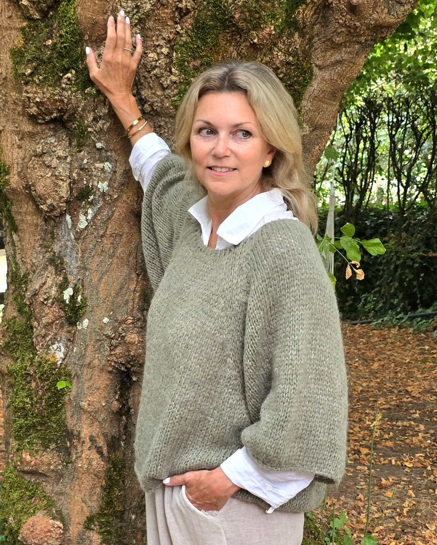 Alpaca Blend Swing Jumper