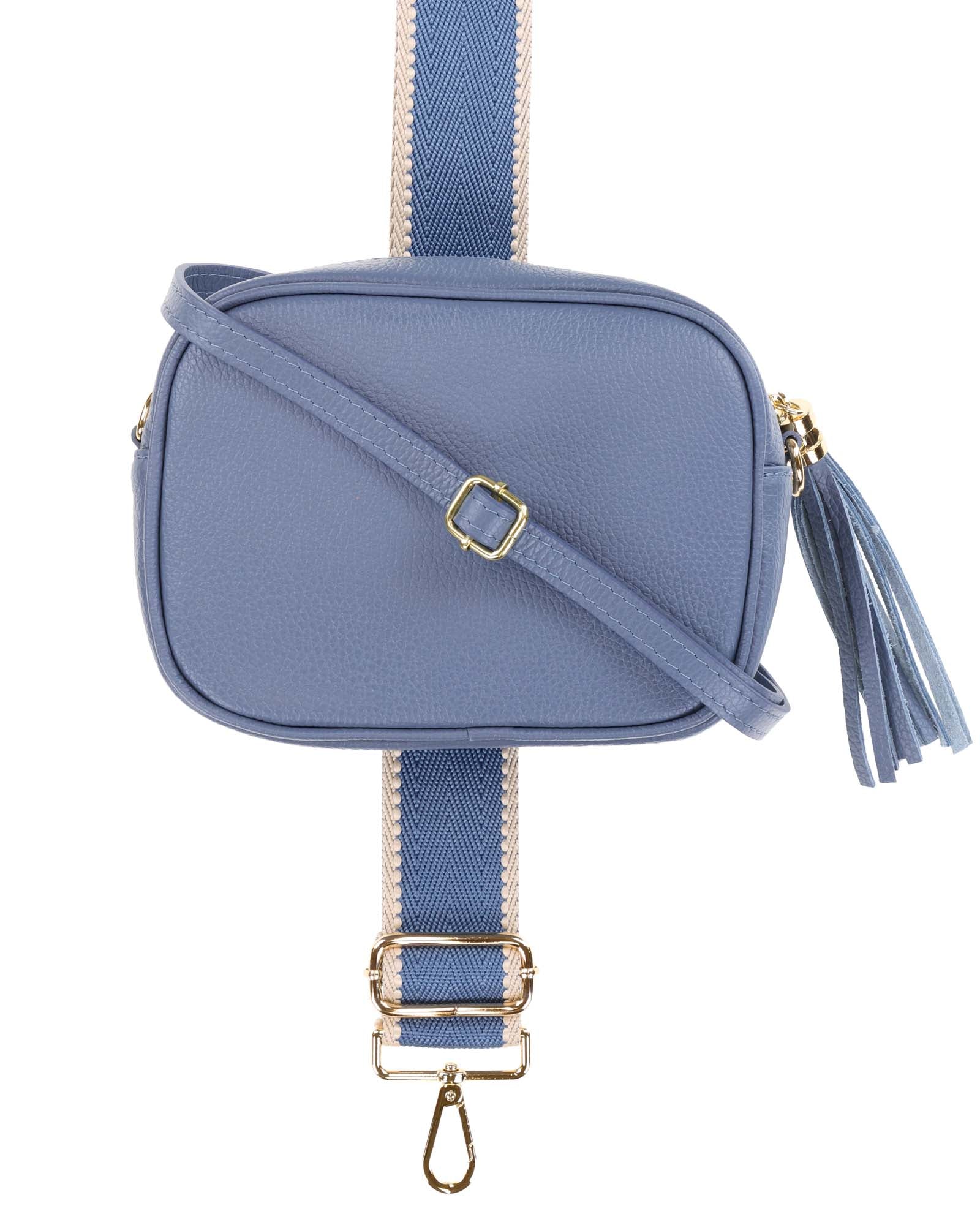 Tassle Crossbody Leather Camera Bag