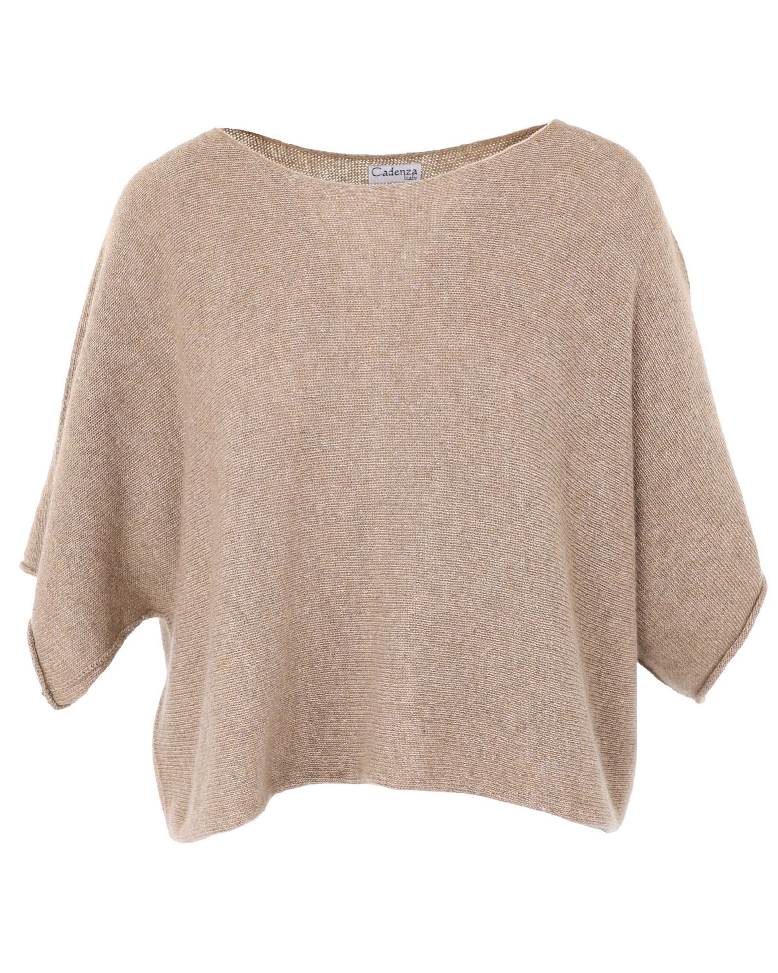 Cashmere Blend Short Tunic Top