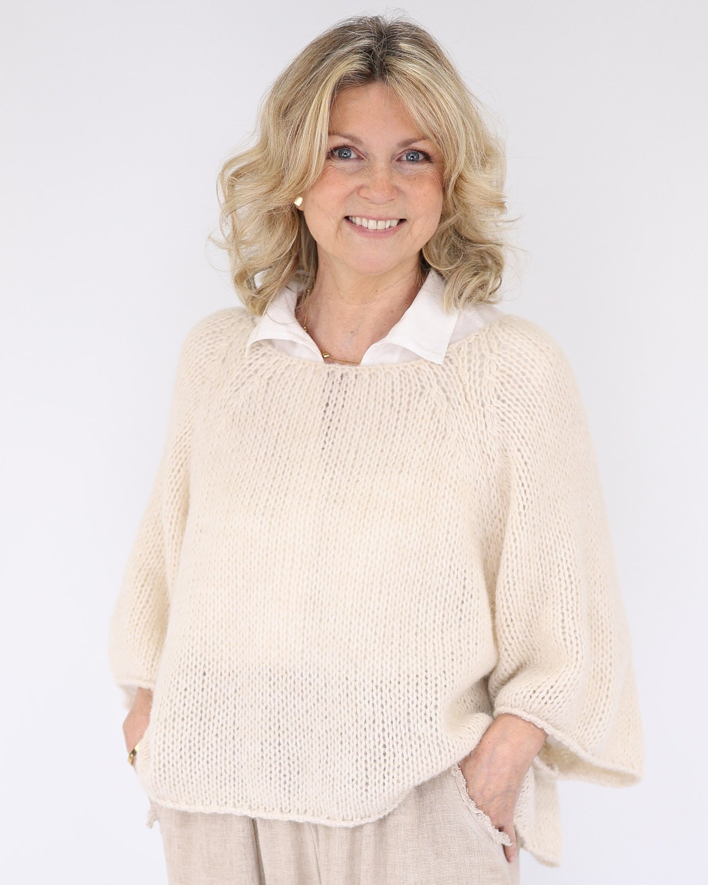 Alpaca Blend Swing Jumper