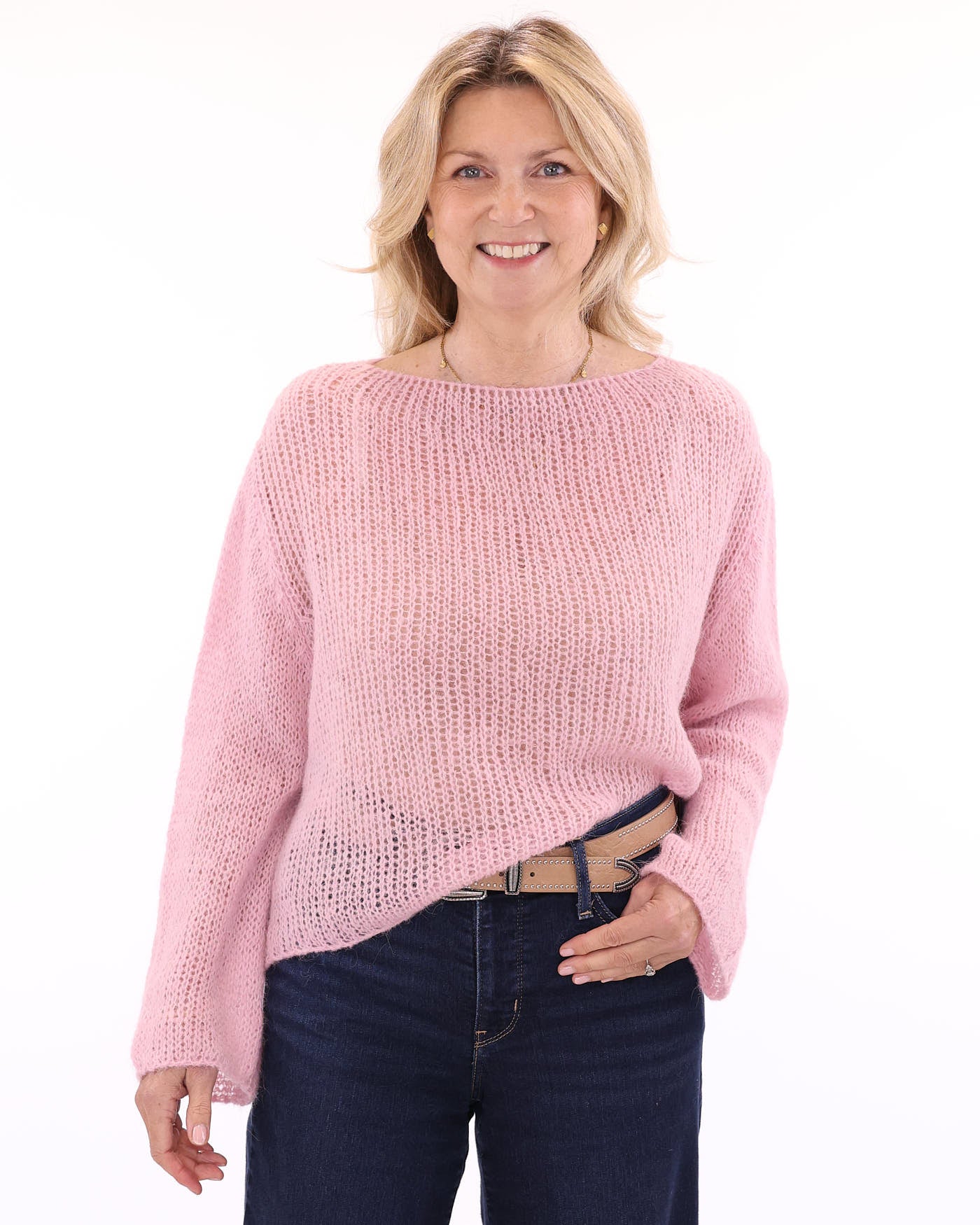 Alpaca Blend Fine Knit Jumper