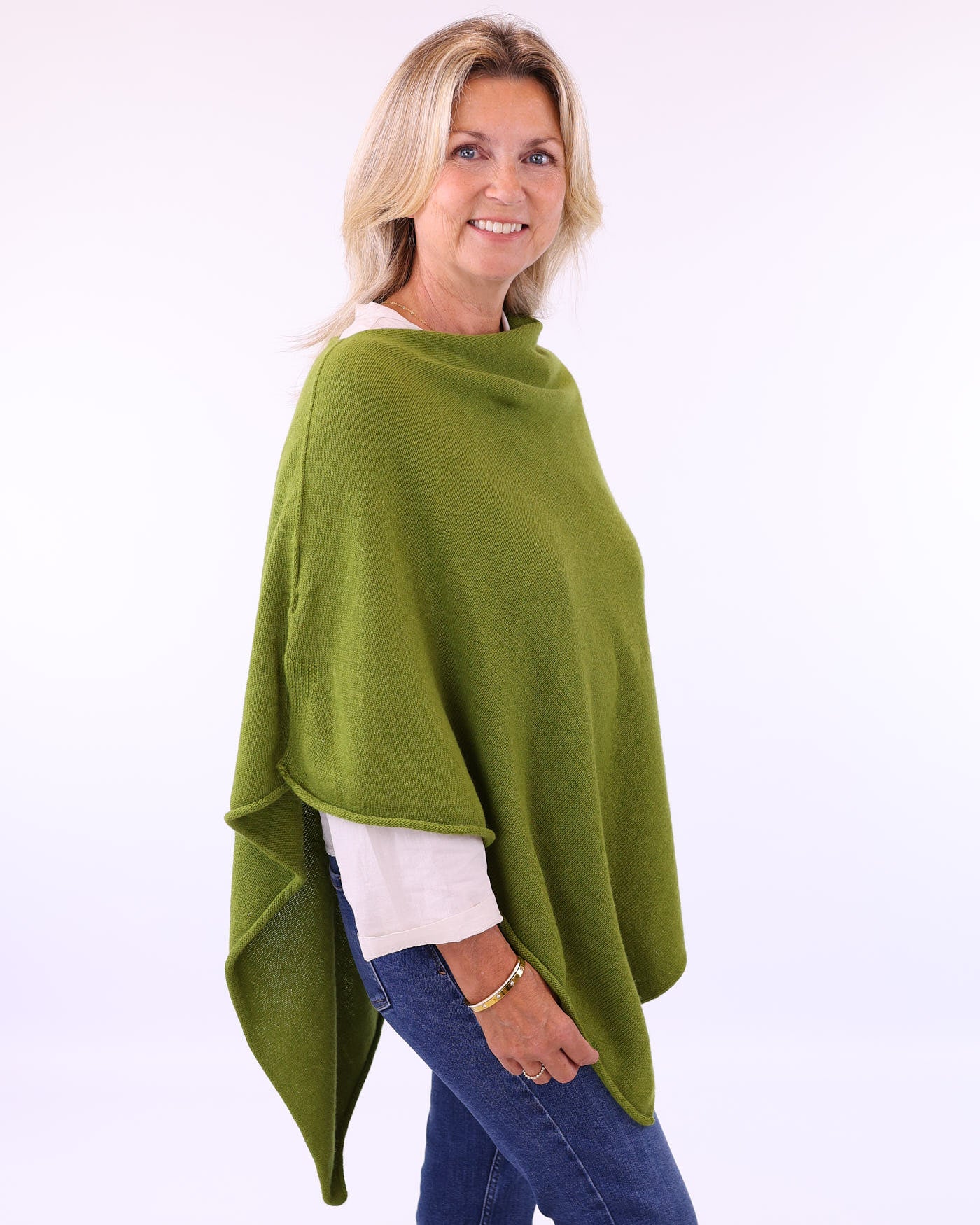 Cashmere Blend Poncho
