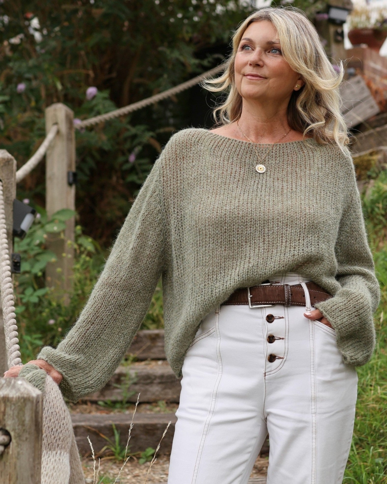 Alpaca Blend Fine Knit Jumper